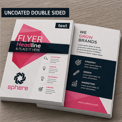 Flyers - Uncoated Double Sided