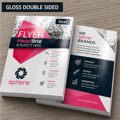 Flyers - Gloss Double Sided